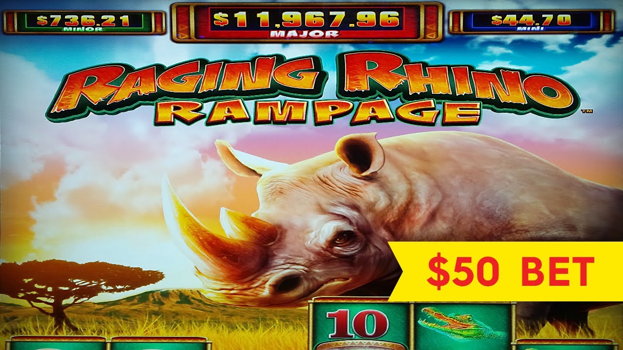 Raging Rhino Slot Machine in MNL168 – Unleash the Wild Wins!